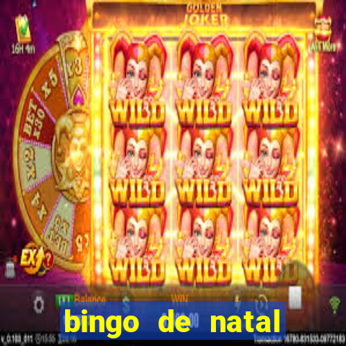 bingo de natal para imprimir gratis